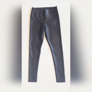 Marcella NYC Black Vegan Leather Kaya Leggings Womens Size Medium